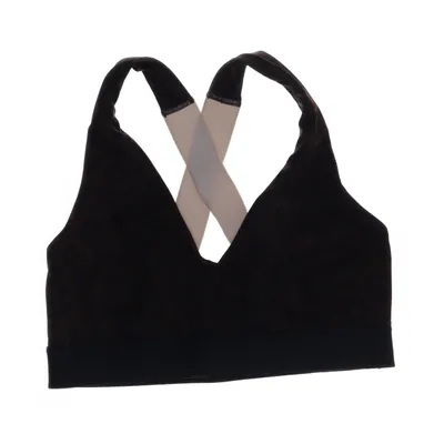Sport-BH (Brun, Svart) från Tchibo Elastan, Återvunnen polyester