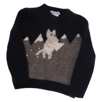 Pull-over (Bleu, Gris, Blanc) de Jacadi Cachemire, Laine