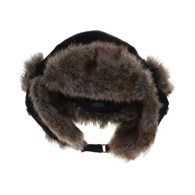 Trapper hat (Black, Brown) from Barts Fur Deluxe Faux fur