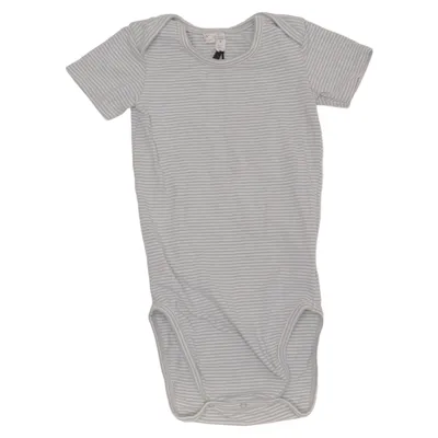 Body (Blau, Weiß) von Gray Label Elasthan, Bio-Baumwolle