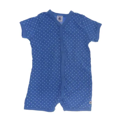 Sparkdräkt (Blå, Vit) från Petit Bateau Bomull