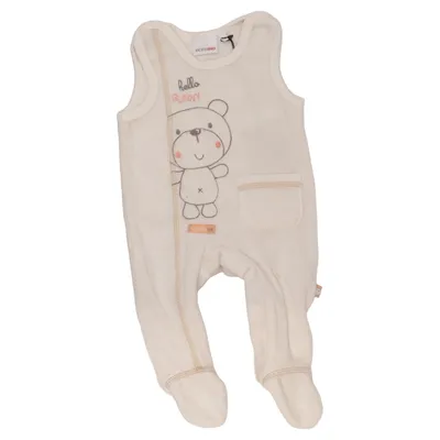 Rompers (White) from Bornino Cotton, Polyester