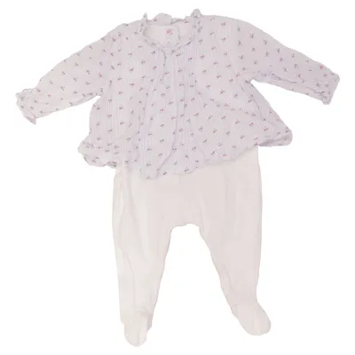 Barboteuse (Blanc, Bleu, Multicolore) de Petit Bateau Coton