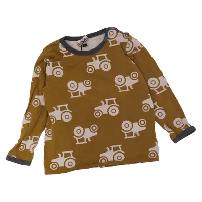 Long sleeve T-shirt (Green, White) from Fred's World by Green Cotton Cotton, Elastane