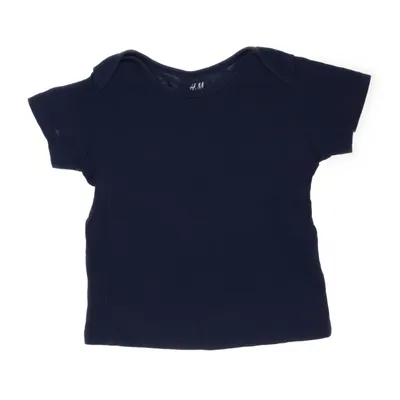 T-shirt (Blå) från H&M Basic Ekologisk bomull