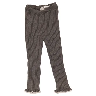 Leggings (Gray) from H&M Polyamide, Viscose