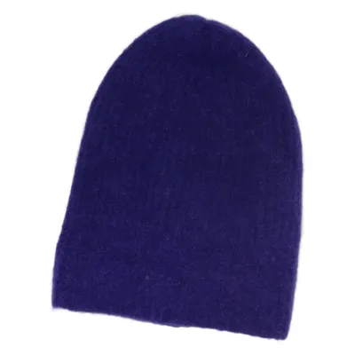 Beanie (Blauw) van Sézane Alpacawol, Elastaan, Polyamide