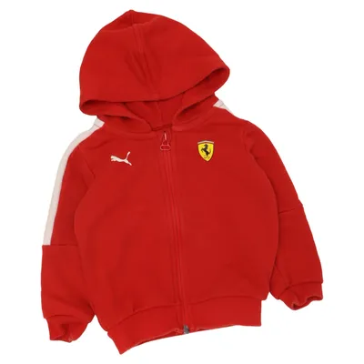 Sweat à capuche (Rouge, Blanc) de Puma x Ferrari