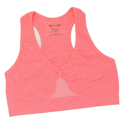 Sport-bh (Roze) van Benger Elastaan, Polyamide, Polyester