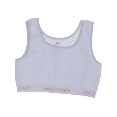 Sport-bh (Wit) van Alive Elastaan, Polyester