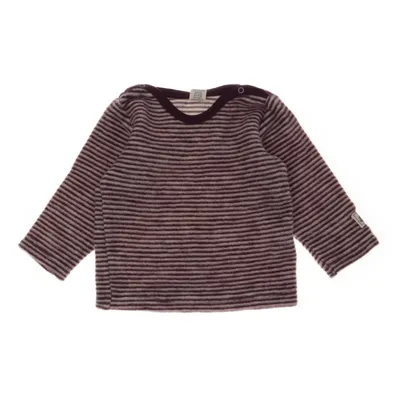 Langærmet t-shirt (Lilla, Hvid) fra Lilano Uld
