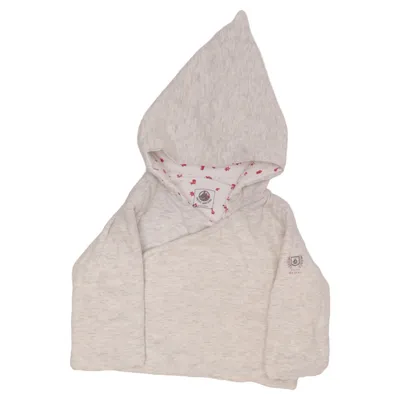 Hoodie (Gray) from Petit Bateau Cotton, Polyester