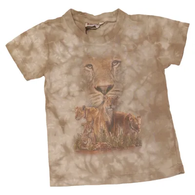 T-shirt (Bruin, Meerkleurig) van Rock Eagle Katoen