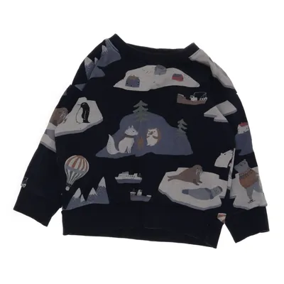Sweatshirt (Bleu, Multicolore) de Lindex Kids Coton