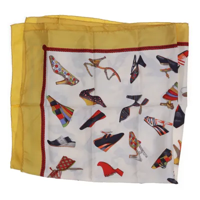 Scarf (Gul, Flerfärgad) från Salvatore Ferragamo Silke