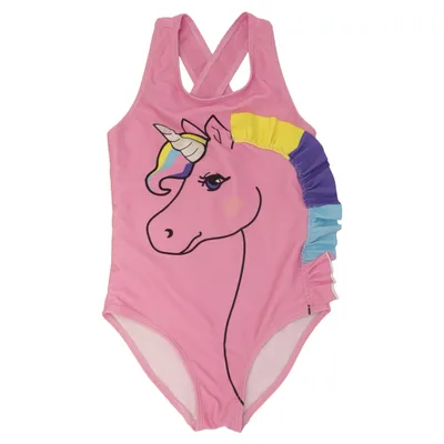 Swimsuit (Pink, Multicolored) from Topolino Polyester