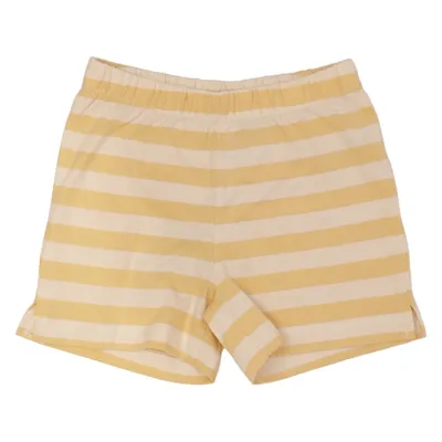 Pajama shorts (Yellow, White) from Sense Organics Organic cotton