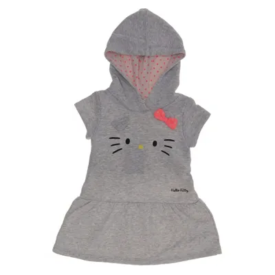 Hood dress (Gray, Pink) from H&M x Hello Kitty Cotton, Polyester