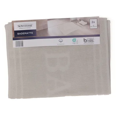 Badrumsmatta (Beige) från Novitesse Bomull