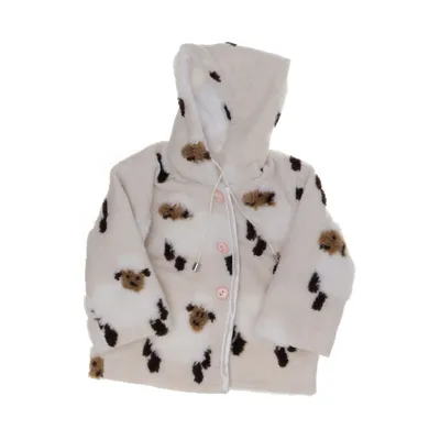 Fleecejacka (Beige, Flerfärgad)