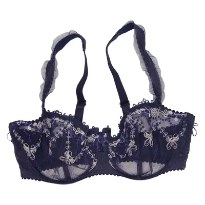 Bra (Blue, White) from Chantelle Elastane, Polyamide, Polyester