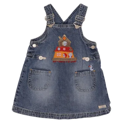 Dungaree dress (Blue) from Baby Club by C&A Cotton