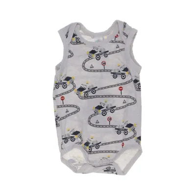 Body (Grå, Flerfärgad) från Topomini Bomull, Elastan, Polyester