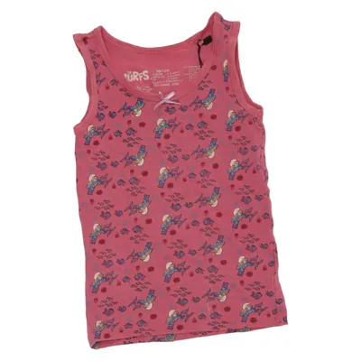 Tank­top (Pink, Mehrfarbig) von The Smurfs Baumwolle, Elasthan