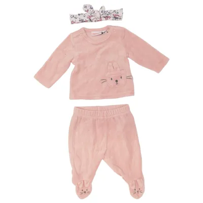 Pyjamas (Rosa) från Liegelind Bomull, Polyester