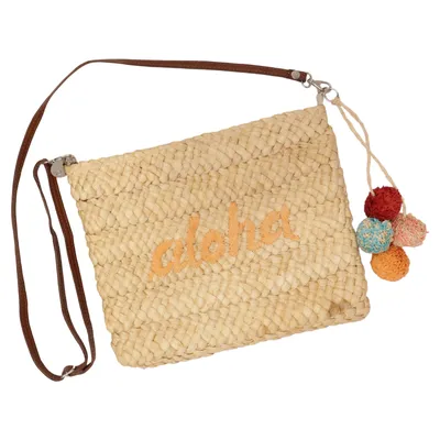 Shoulder-bag (Beige, Multicolored)
