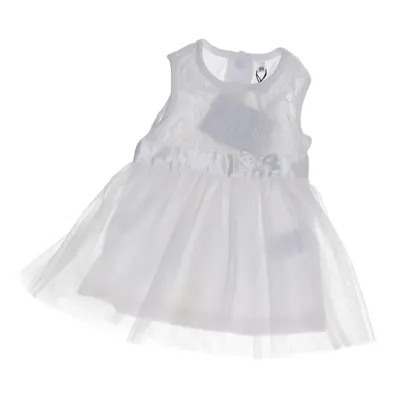 Dopklänning (Vit) Bomull, Polyester