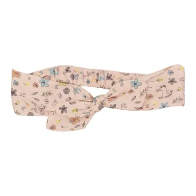 Hairband (Pink, Multicolored) from For Your Beauty Cotton, Elastane, Polyester