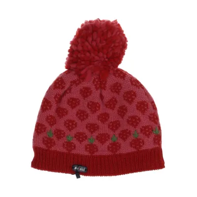 Pompon muts (Rood, Roze, Groen) van Moshiki Organisch katoen, Wol