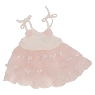 Puppenkleidung (Weiß, Pink) von Baby Baby Baumwolle