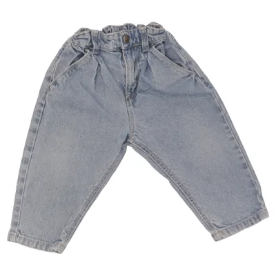 Spijkerbroek (Blauw) van Petit Bateau Katoen