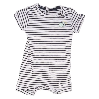 Rompers (White, Blue) from Dopo Dopo Newborn Cotton