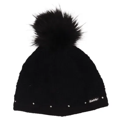 Bonnet à pompon (Noir) de Eisbär Polyester