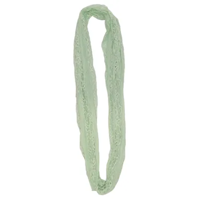 Infinity scarf (Green) from Topolino Elastane, Polyamide