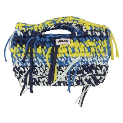 Handbag (Blue, Green, Multicolored) from Trader
