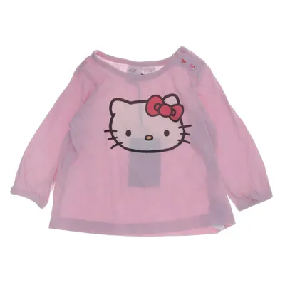 Langærmet t-shirt (Pink) fra H&M x Hello Kitty Bomuld