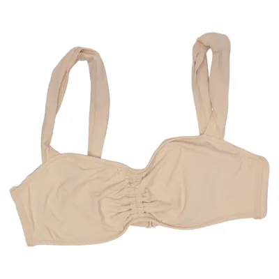 Bikini top (Beige) from Oysho Elastane, Polyester