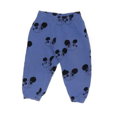Mjukisbyxor (Blå, Svart) från Mini Rodini Bomull