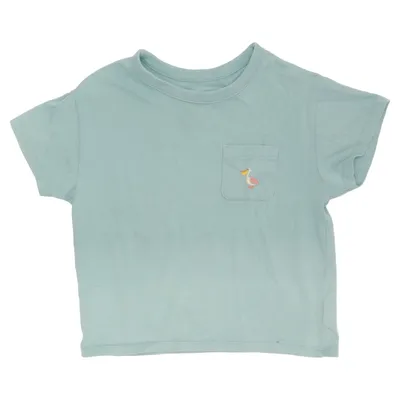 T-shirt (Green) from Uniqlo Baby Cotton, Elastane, Polyester