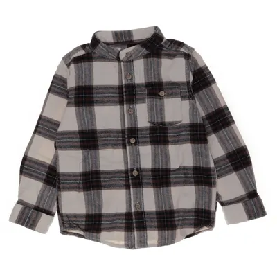Flannel shirt (Beige, Brown, White) from Baby C&A Cotton