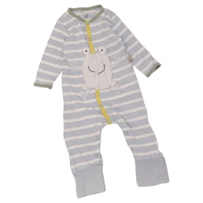 Barboteuse (Bleu, Blanc) de Sigikid Coton