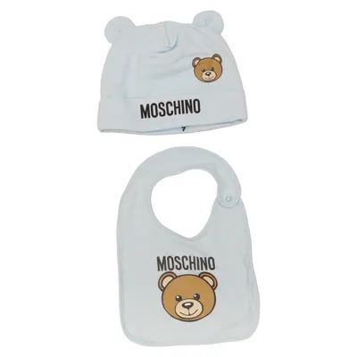 Bib (Blue) from Moschino Baby