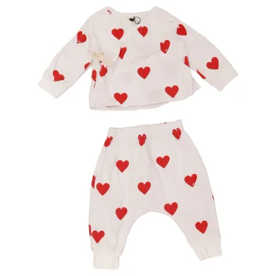 Set (Vit, Röd) från Petit Bateau