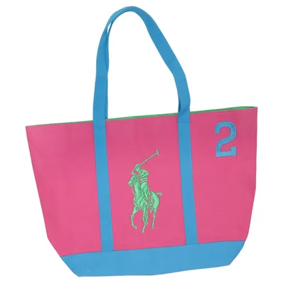 Canvas bag (Blue, Pink, Green) from Ralph Lauren Fragrances