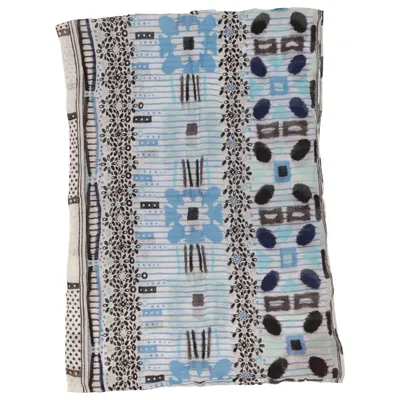 Infinity scarf (Blauw, Wit, Zwart) van Pepperts Teens Katoen