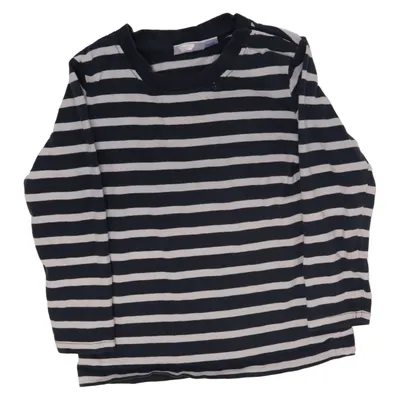Long sleeve T-shirt (Blue, White) from Impidimpi Cotton